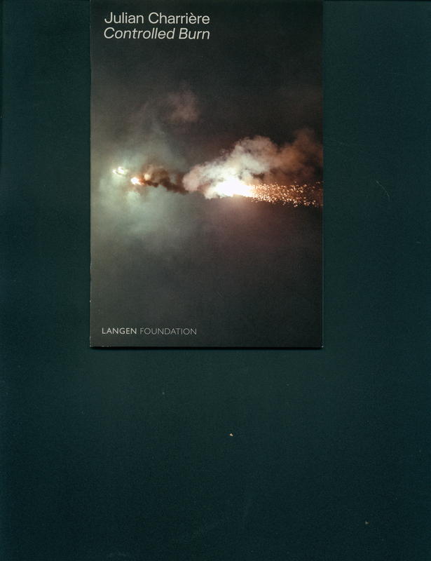 Julian Charrière : controlled burn / edited by Dehlia Hanah & Nadine Samman cover