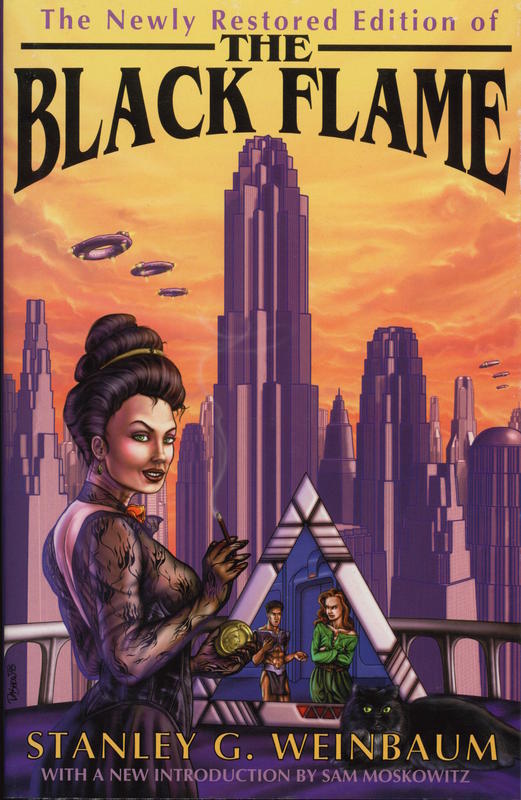 The black flame / Stanley G. Weinbaum ; with a new introduction by Sam Moskowitz cover