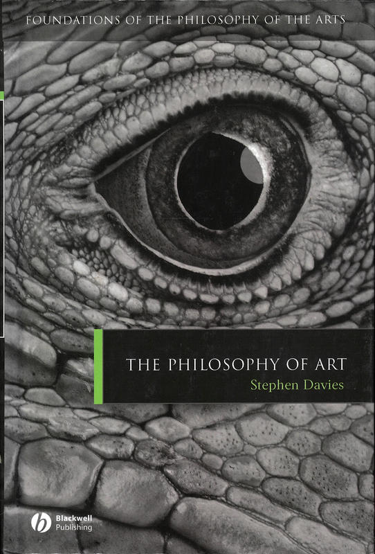The philosophy of art cover