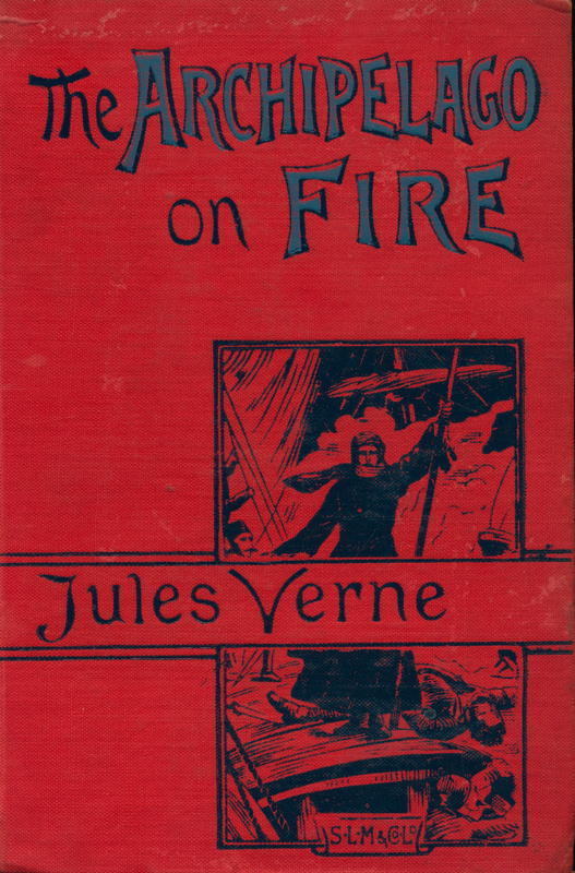 The Archipelago on Fire / Jules Verne cover