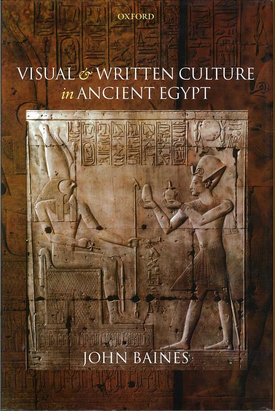Visual and written culture in ancient Egypt cover