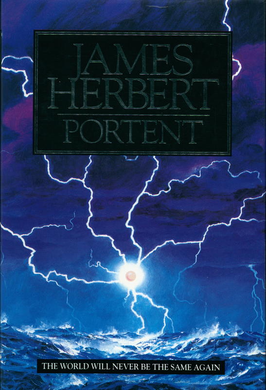 Portent / James Herbert cover