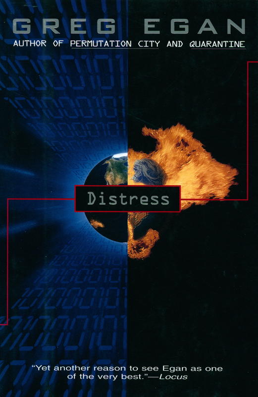 Distress / a novel by Greg Egan cover