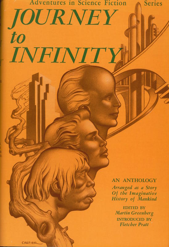 Journey to infinity / edited by Martin H. Greenberg ; introduced by Fletcher Pratt cover