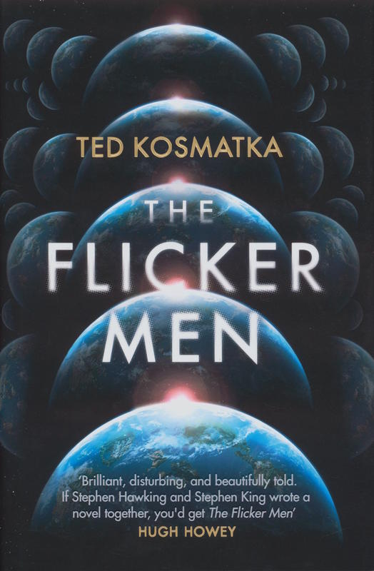 The flicker men / Ted Kosmatka cover