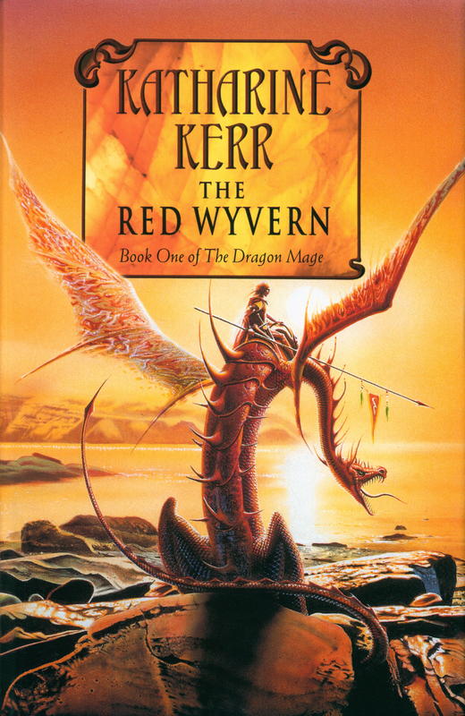 The red wyvern : book one of the dragon mage / Katharine Kerr cover