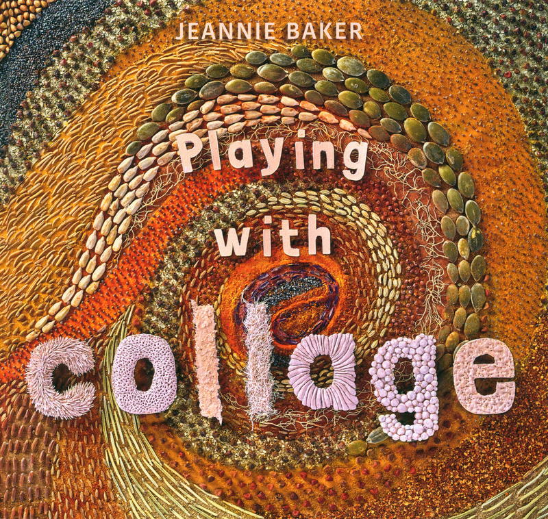 Playing with collage / Jeanie Baker cover