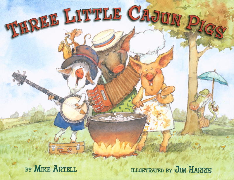 Three little Cajun pigs cover