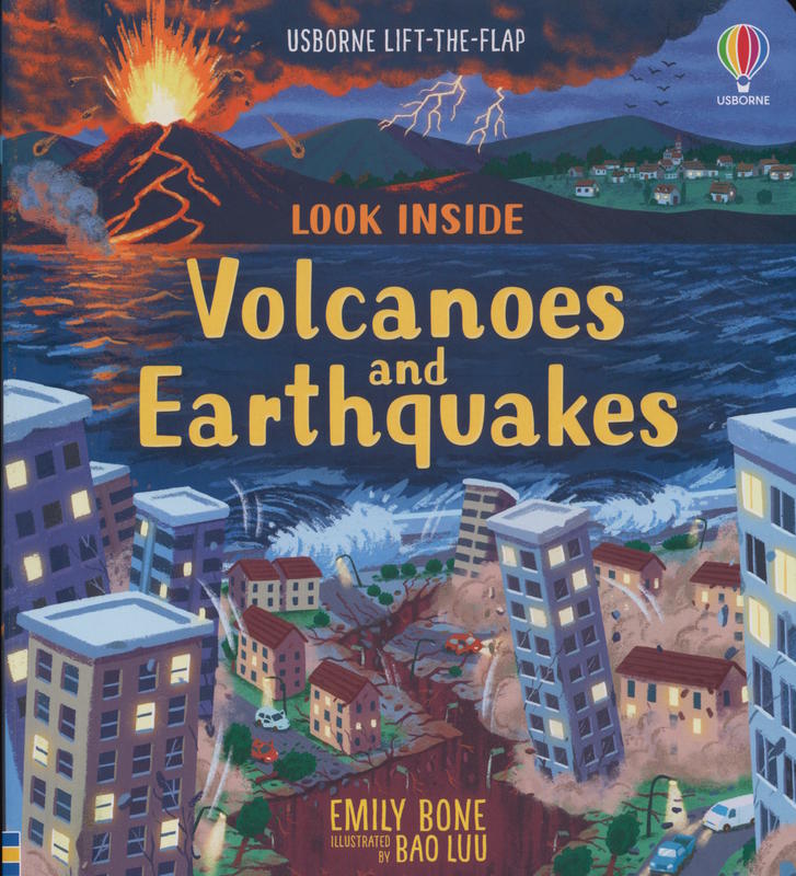 Look inside volcanoes and earthquakes cover