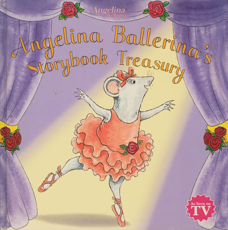 Angelina Ballerina's storybook treasury cover