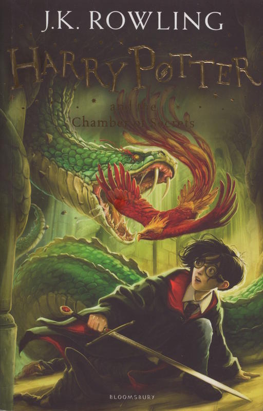 Harry Potter and the chamber of secrets cover