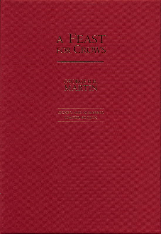 A feast for crows : book four of a song of ice and fire cover