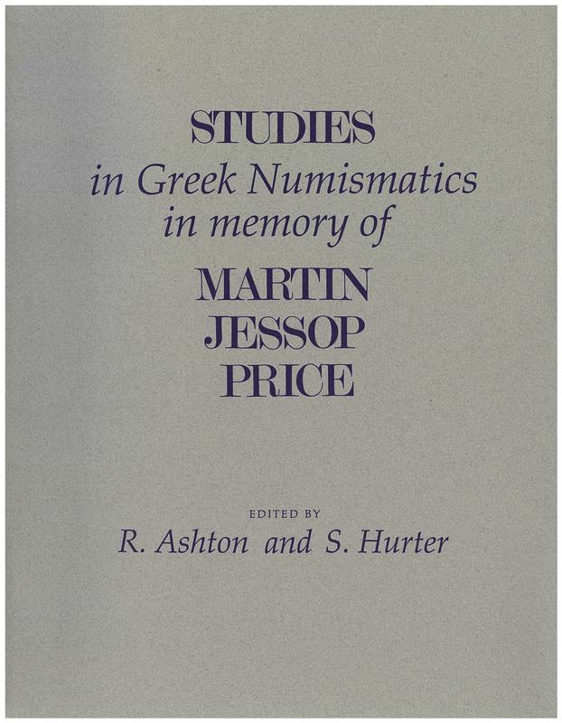 Studies in Greek numismatics in memory of Martin Jessop Price cover