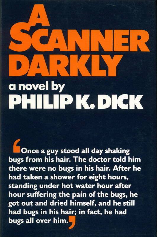 A scanner darkly / Philip K. Dick cover
