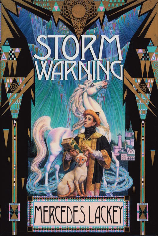 Storm warning / Mercedes Lackey cover