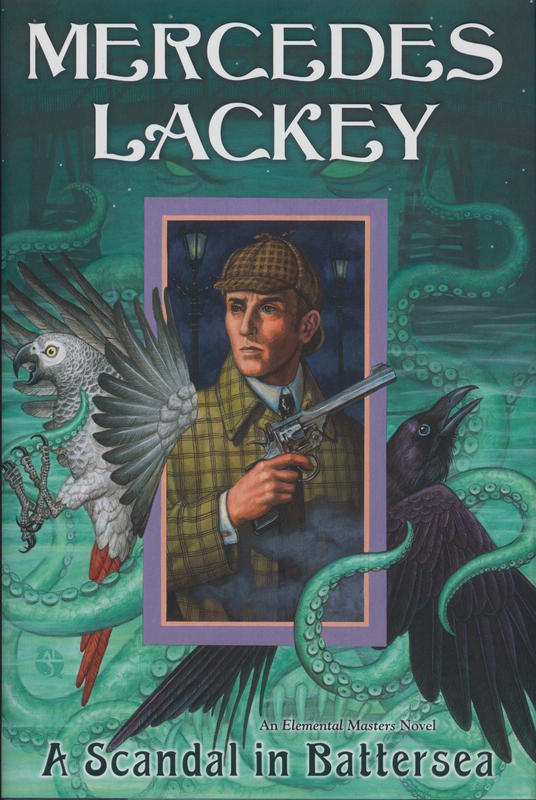 A scandal in Battersea / Mercedes Lackey cover