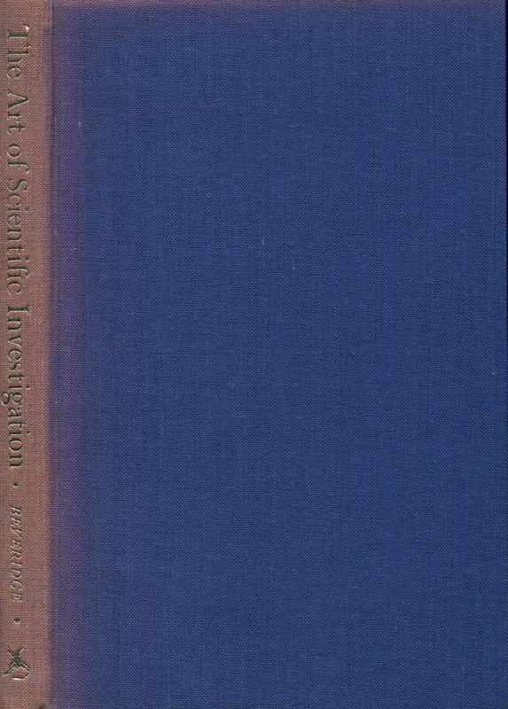 The art of scientific investigation / W. I. B. Beveridge cover