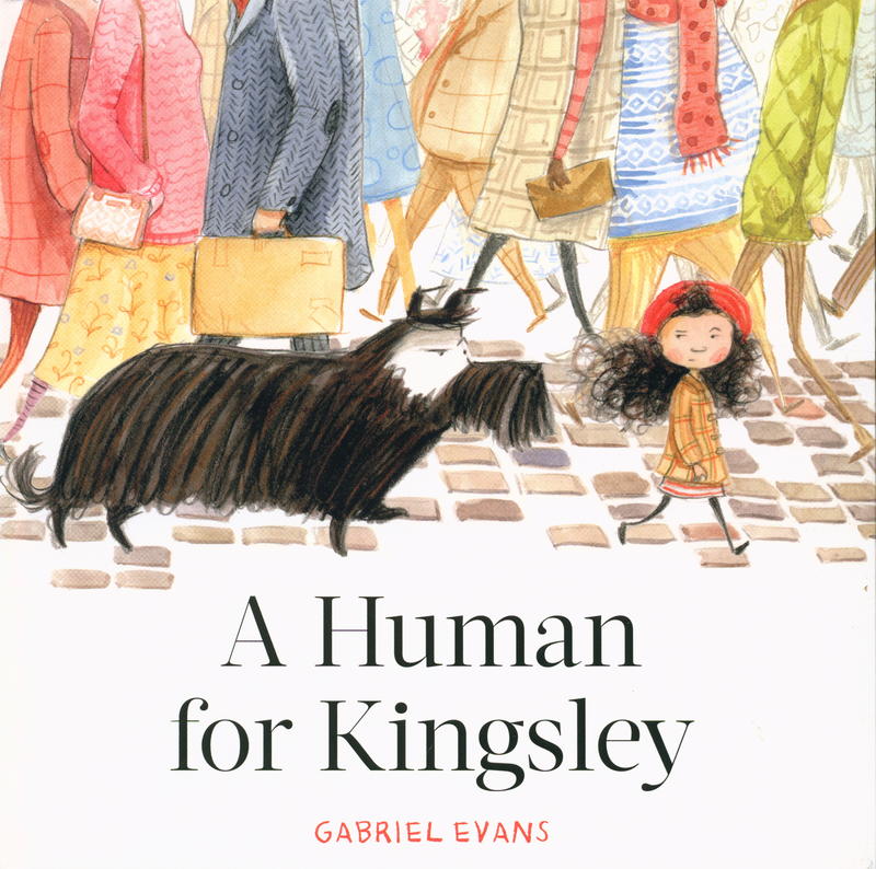 A human for Kingsley cover