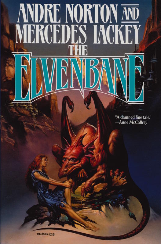 The elvenbane / Andre Norton and Mercedes Lackey cover