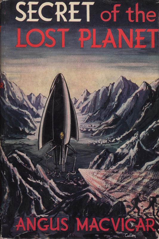 Secret of the lost planet / Angus MacVicar cover