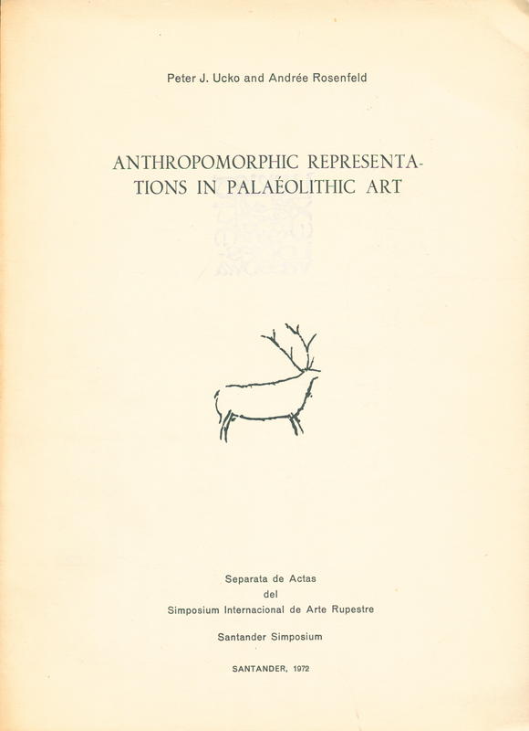 Anthropomorphic representation in palaéolithic art cover