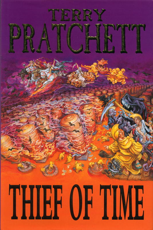 Thief of time / Terry Pratchett cover