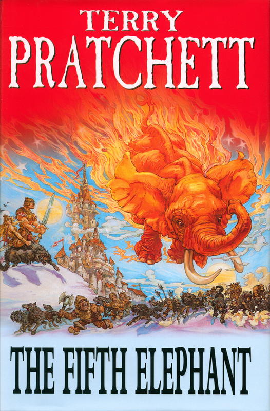 The fifth elephant / Terry Pratchett cover
