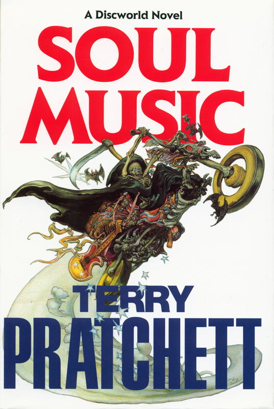 Soul music / Terry Pratchett cover