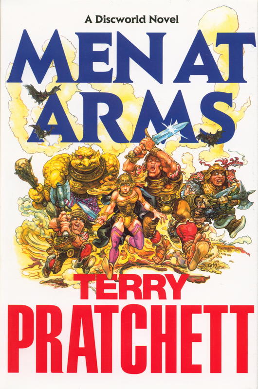 Men at arms / Terry Pratchett cover