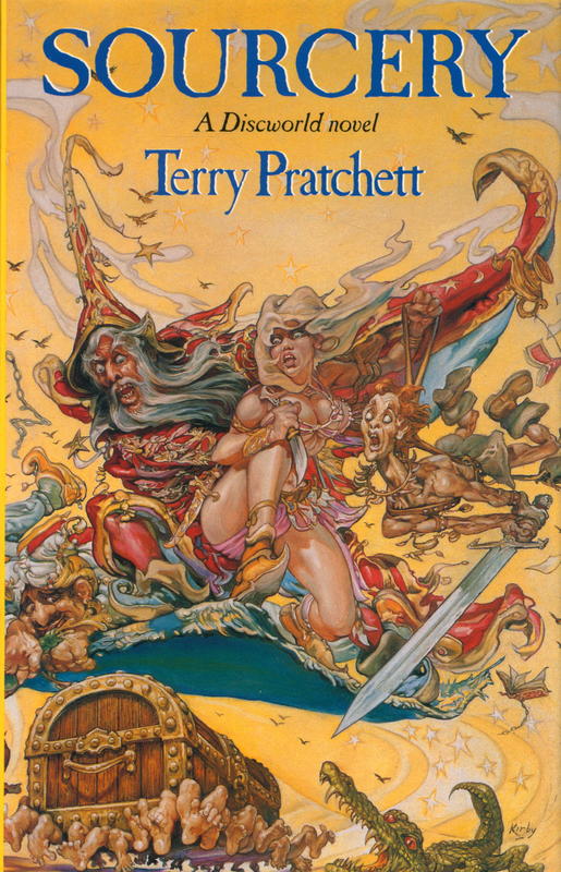 Sourcery / by Terry Pratchett cover