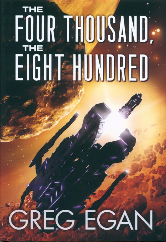 The four thousand, the eight hundred / Greg Egan cover