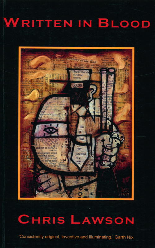 Written in blood : stories and essays / Chris Lawson cover