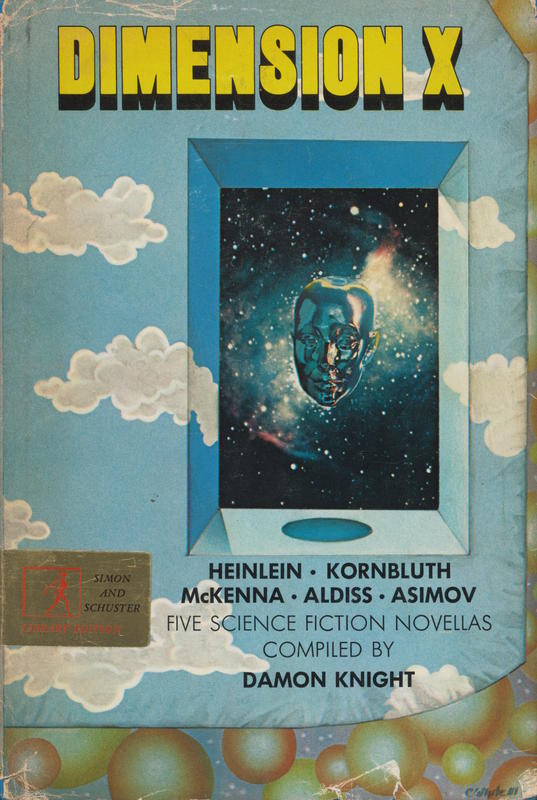 Dimension X : five science fiction novellas / compiled by Damon Knight cover