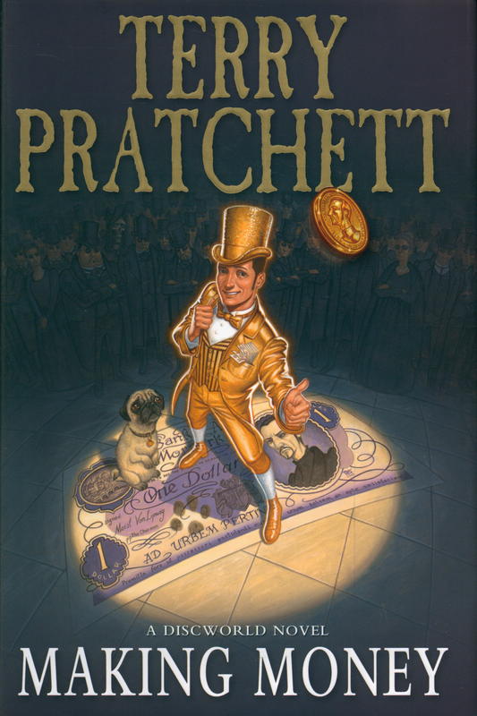 Making money / Terry Pratchett cover