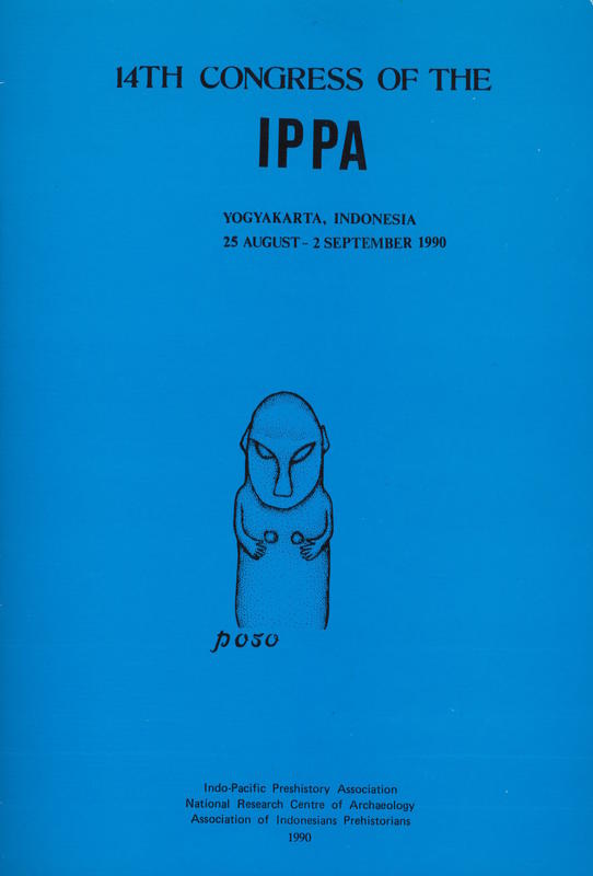 14th Congress of the IPPA, Yogyakarta, Indonesia, 25 August - 2 September 1990 cover