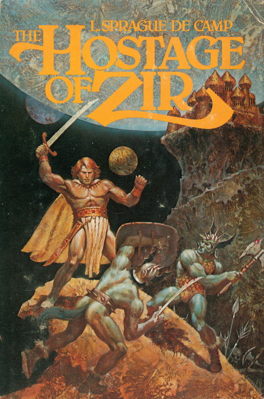 The hostage of Zir / L. Sprague de Camp cover