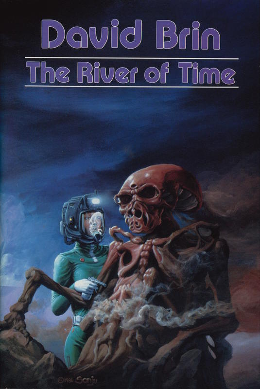 The river of time / David Brin ; illustrated by Paul Sonju cover