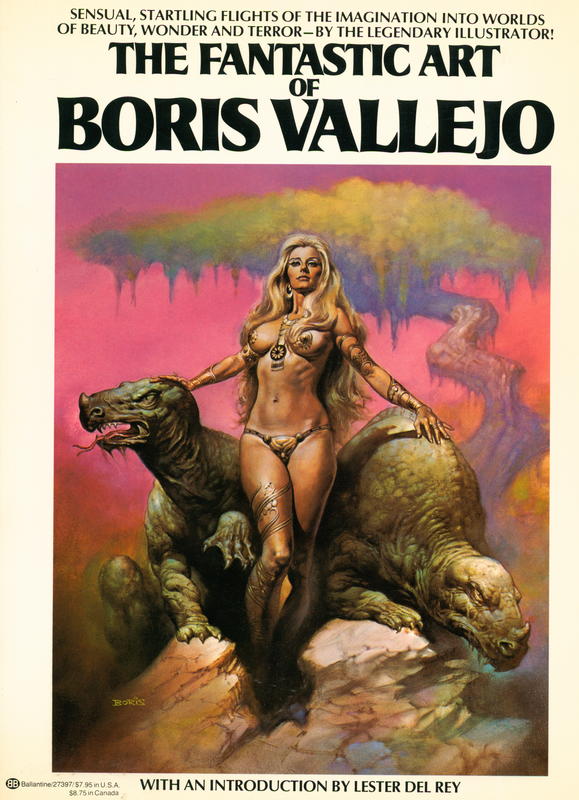 The fantastic art of Boris Vallejo / with an introduction by Lester Del Rey cover