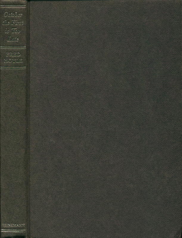 October the first is too late / Fred Hoyle cover