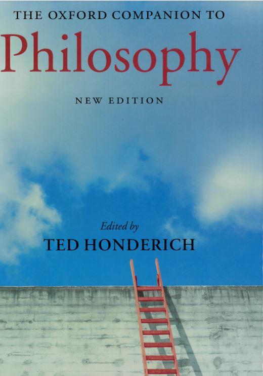 The Oxford companion to philosophy cover