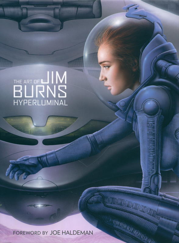Hyperluminal : the art of Jim Burns / Jim Burns ; foreword by Joe Haldeman cover