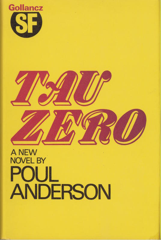 Tau zero / Poul Anderson cover