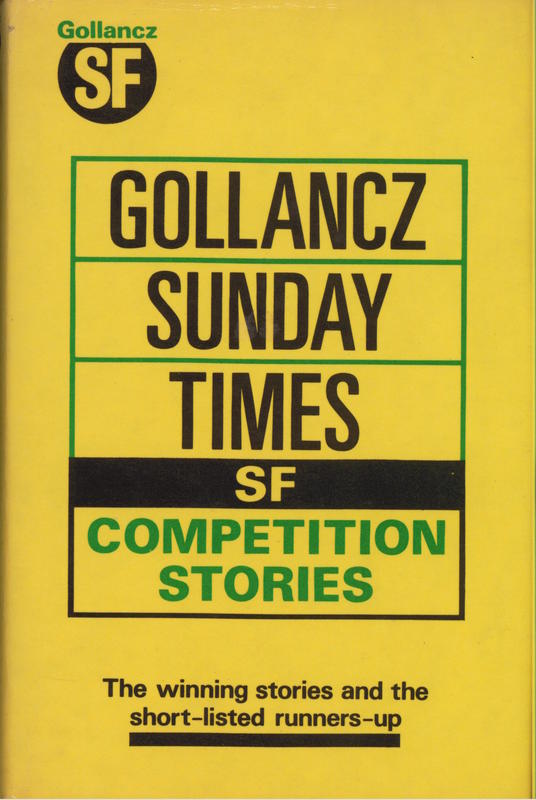 Gollancz / Sunday Times SF competition stories cover
