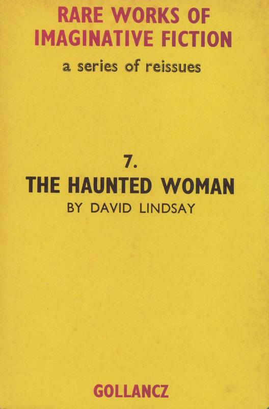 The haunted woman / by David Lindsay cover