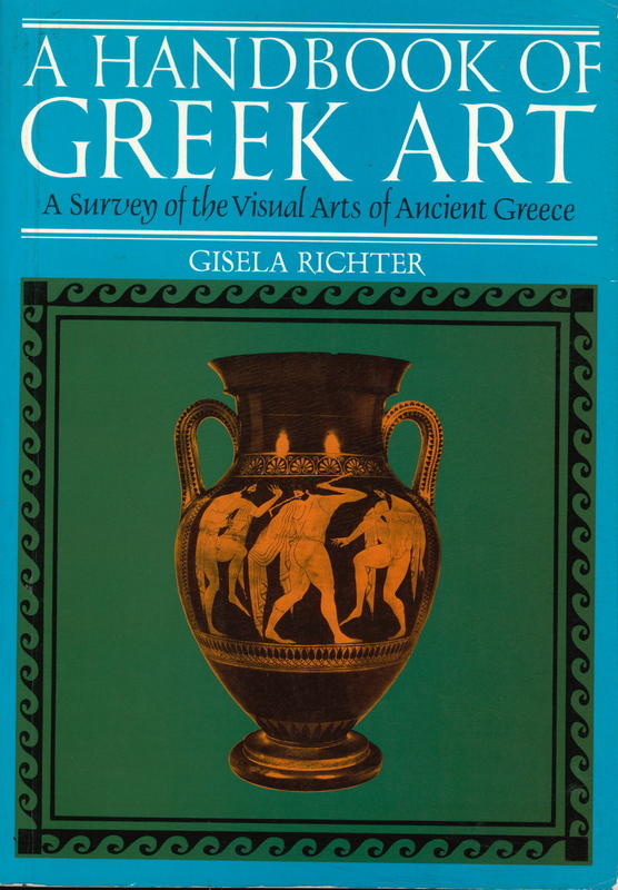 A handbook of Greek art cover