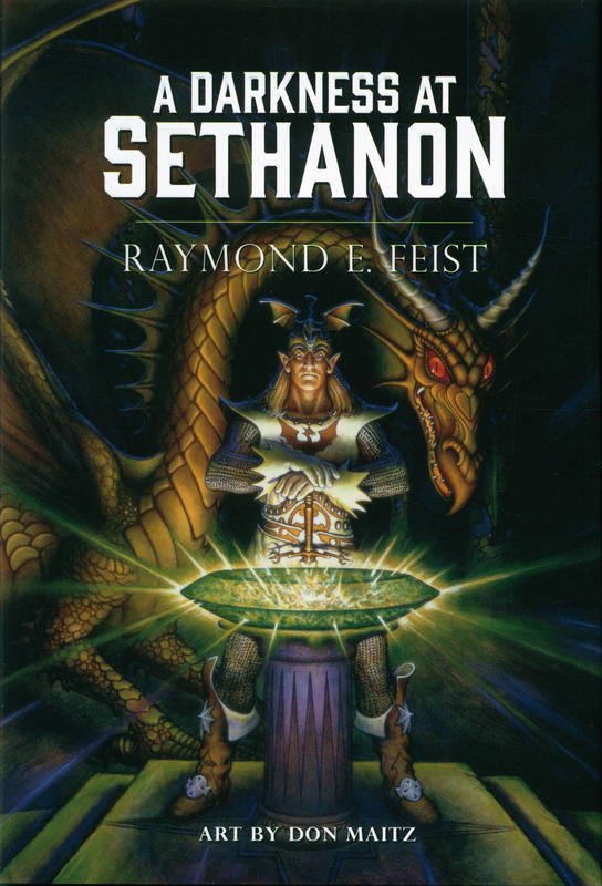 A darkness at sethanon cover