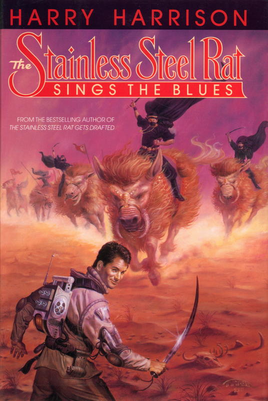 The Stainless Steel Rat sings the blues / Harry Harrison cover