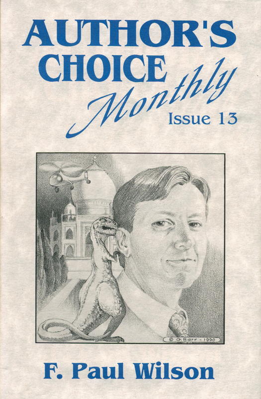 Authors choice monthly : issue 13 : ad statum perspicuum / F. Paul Wilson cover