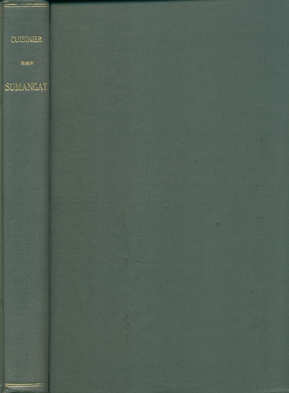 Sumangat : l'Ame et son culte en Indochine et in Indonesia / Jeanne Cuisinier cover