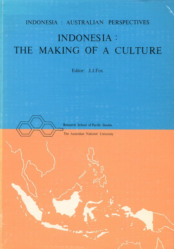 Indonesia : The making of a culture / editor: James J. Fox cover